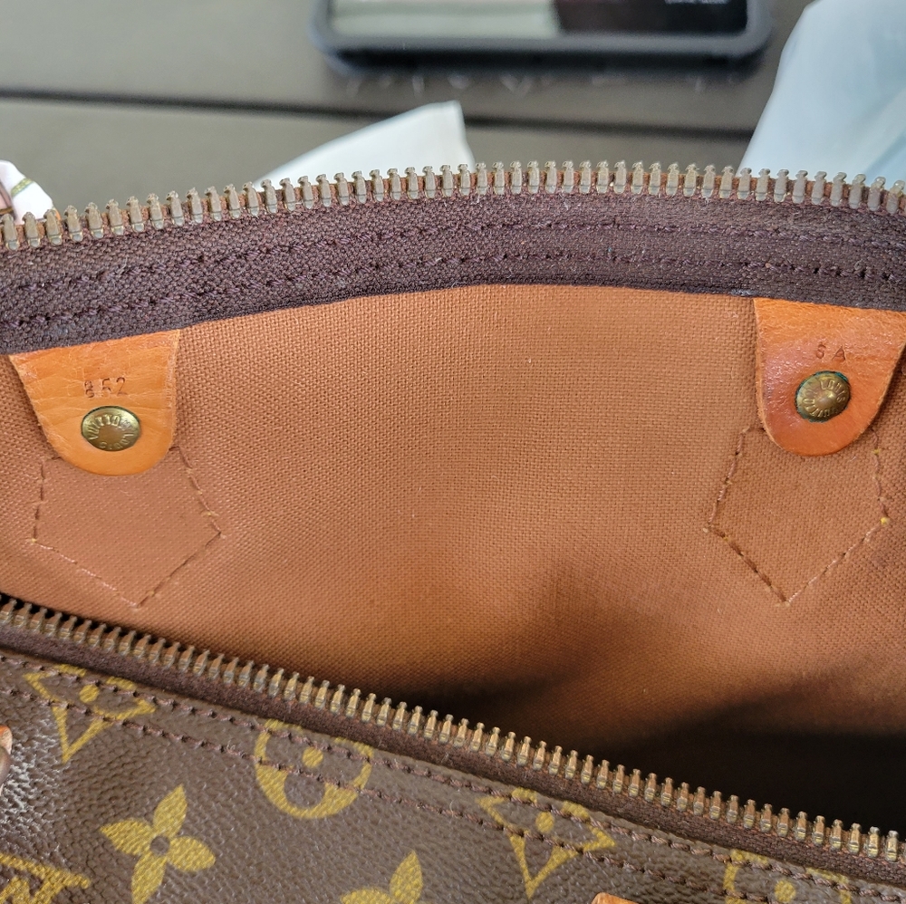 1985 Speedy 35 Monogram(Free African Print Dustbag) - Picture 10 of 17